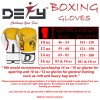 DEFY® GEL Boxing Gloves Synthetic Leather Punch Training Kickboxing MMA Yellow