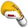 DEFY® GEL Boxing Gloves Synthetic Leather Punch Training Kickboxing MMA Yellow