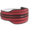 Weight Lifting Neoprene Dipping Belt Exercise Fitness Gym Body Building Belt Red