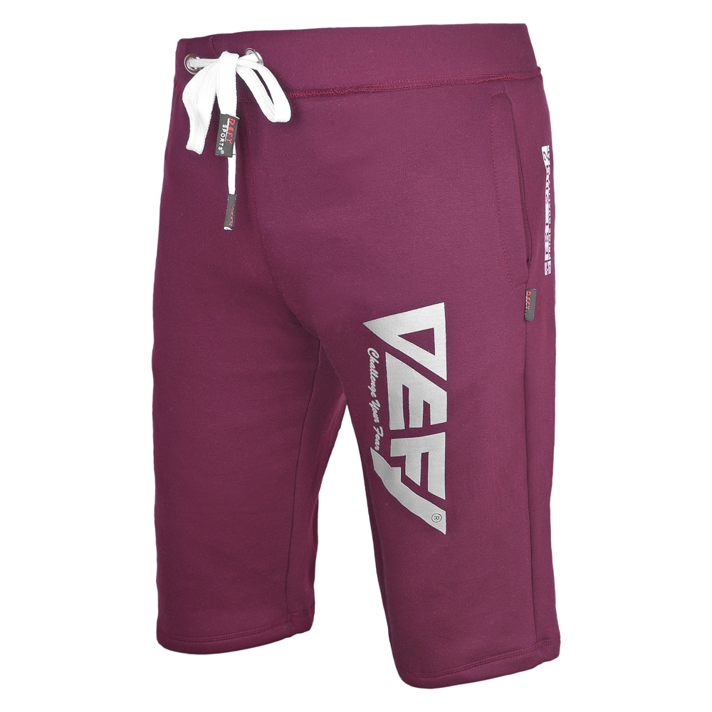 Purple Fleece Shorts