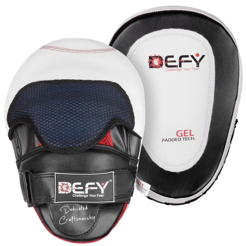 Defy Focus Pads MMA Boxing Kick Gel Padded Punch Mitts Boxing Pads Focus Mitts