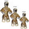 Defy Brazilian New Golden Artificial Leather Kneeling Dummy MMA Judo Art Boxing