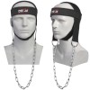 DEFY NYLON WEIGHT LIFTING HEAD HARNESS NECK STRENGTH GYM EXERCISE PADDED BLACK