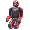 Defy Brazilian Real Artificial Leather Kneeling Dummy MMA Judo Art Black & Red