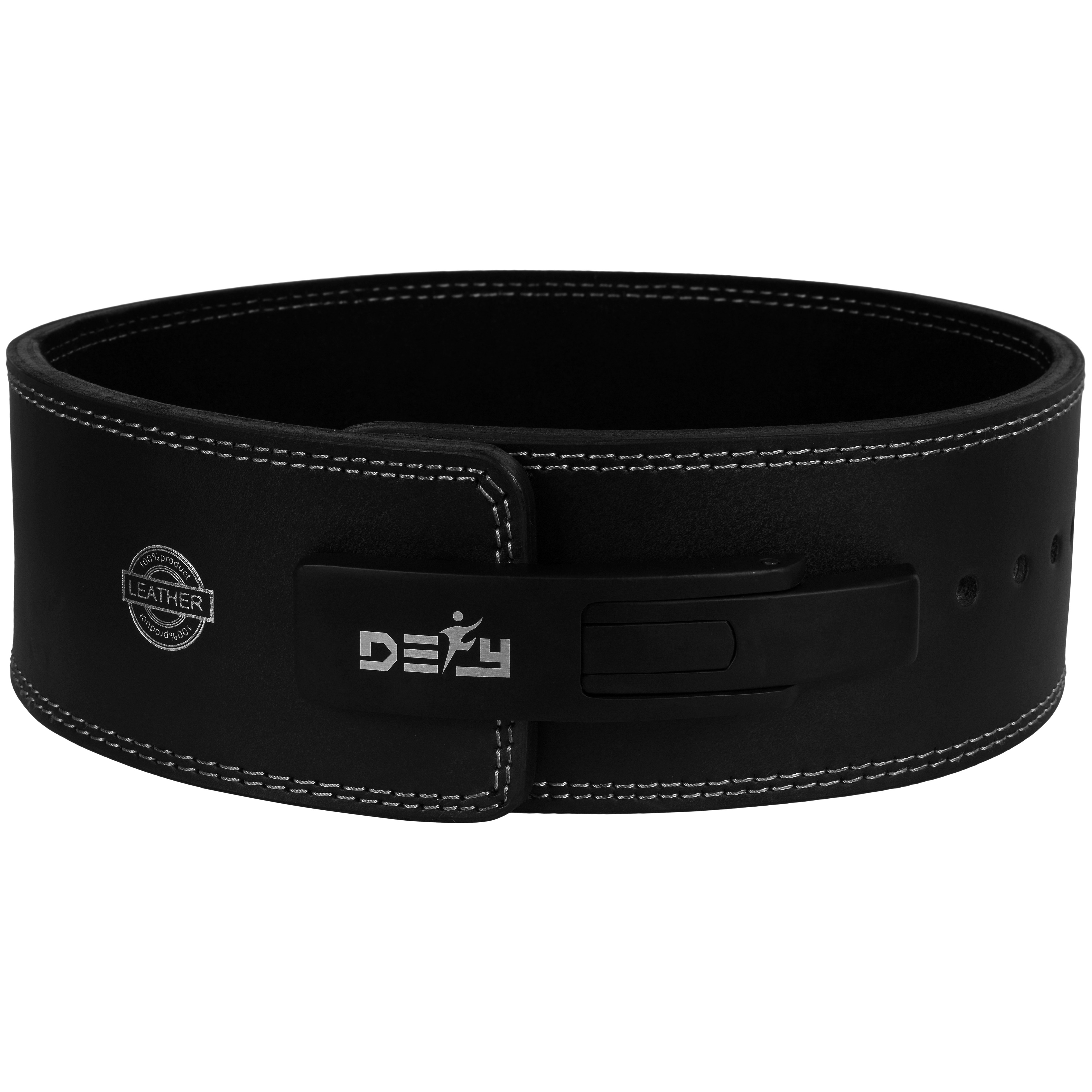 DEFY Weightlifting Lever 100% Genuine Leather Belt