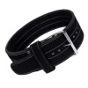 DEFY Weightlifting Single Prong Power Belt Men & Women Competition 10 mm Black