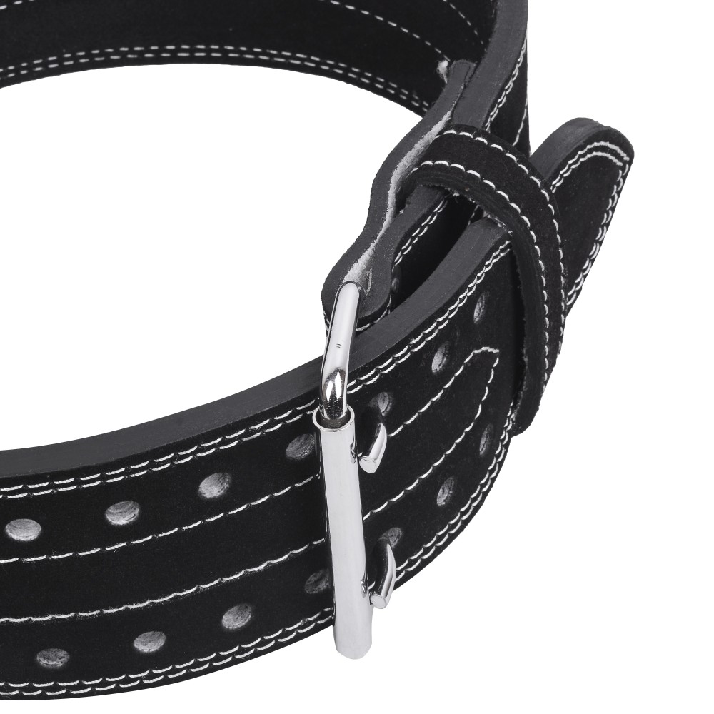 Leather Power Heavy Duty Weight Lifting Belt