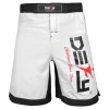 DEFY MMA Fight X-Treme Shorts Fight UFC Boxing Muay Thai Kick Boxing White+Black