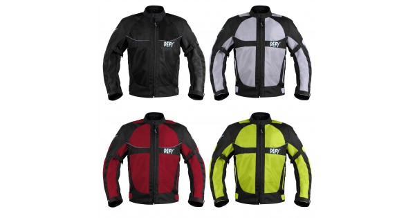 Defy Motorcycle Summer Men Mesh Jacket