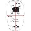 DEFY Boxing Strike Pad Natural Curved Arm MMA Thai Pads Punching Shield Kicking