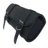 DEFY™ MOTORCYCLE TOOL BAG HANDLEBAR SADDLE BAG PU LEATHER STORAGE TOOL BLACK